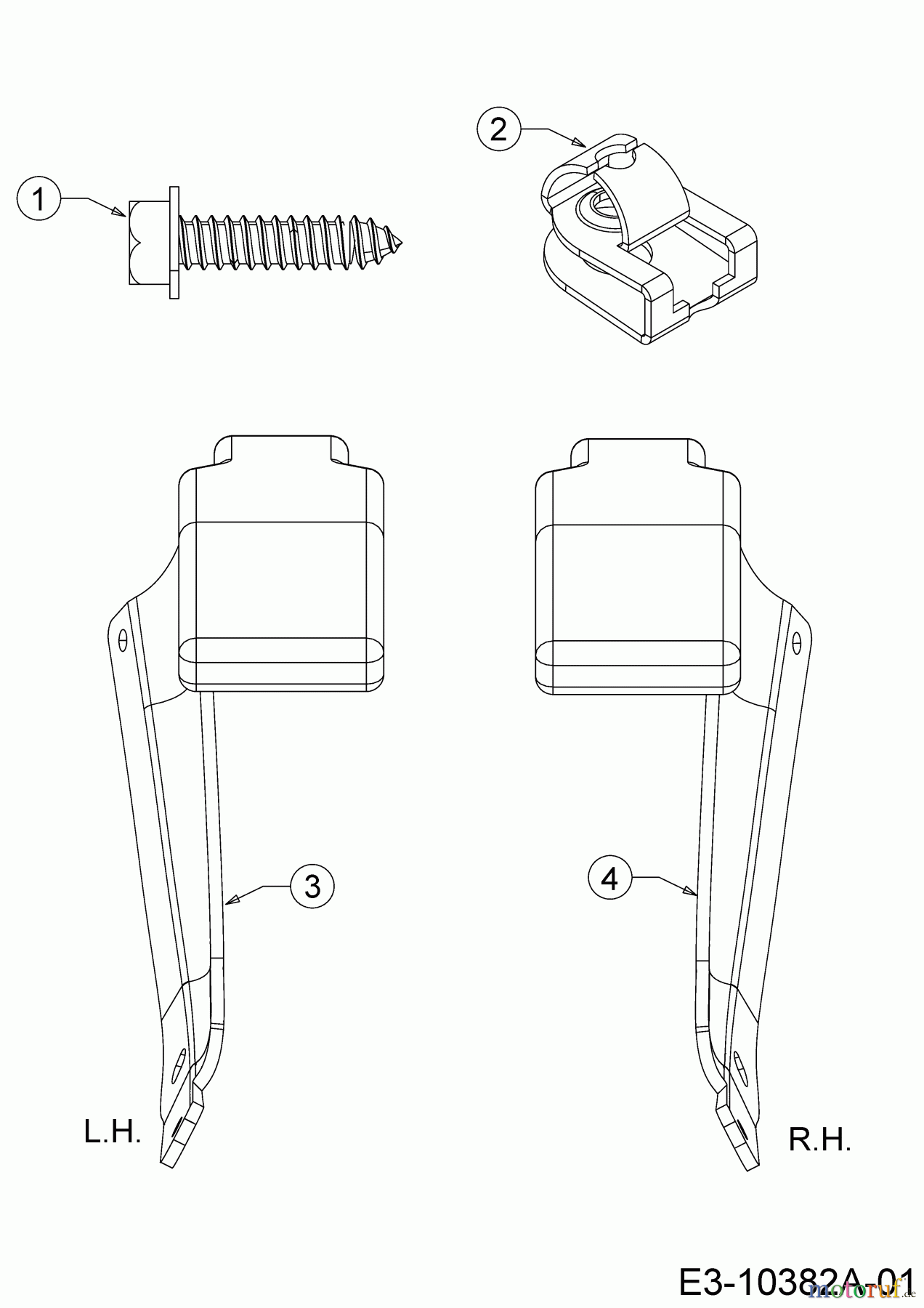 MTD Zubehör Zubehör Garten- und Rasentraktoren Armlehnen für Sitze für A Serie (NX-15) WOLF-Garten 196-564-650 (2019) Armlehnen WOLF-Garten