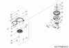 MTD-Motoren 7T90HW 752Z7T90HW (2020) Ersatzteile Gebläsegehäuse, Schwungrad, Zündspule