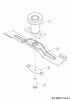 Cub Cadet XM2 DR46 12AQYADQ603 (2020) Ersatzteile Messer, Messeraufnahme