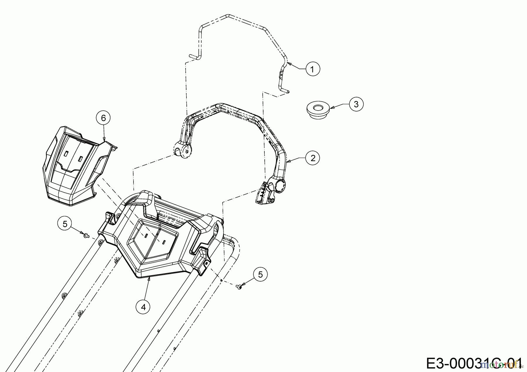 Cub Cadet Motormäher mit Antrieb XM2 DR46SA 12ABYAKC603 (2019) Bremsbügel, Geschwindigkeitsregelung