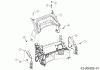 Cub Cadet LM2 CR46S 12ABTQHQ603 (2019) Ersatzteile Abdeckung hinten, Holmbraketten