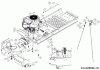 Cub Cadet XZ2 107 17CICBDS603 (2019) Ersatzteile Choke- und Gaszug, Motorzubehör