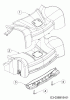 Cub Cadet LM3 DR53S 12BBPVKC603 (2019) Ersatzteile Abdeckung Vorderachse