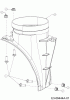 Cub Cadet XS2 61 SWE 31BW53LR603 (2020) Ersatzteile Adapter für Auswurfschacht