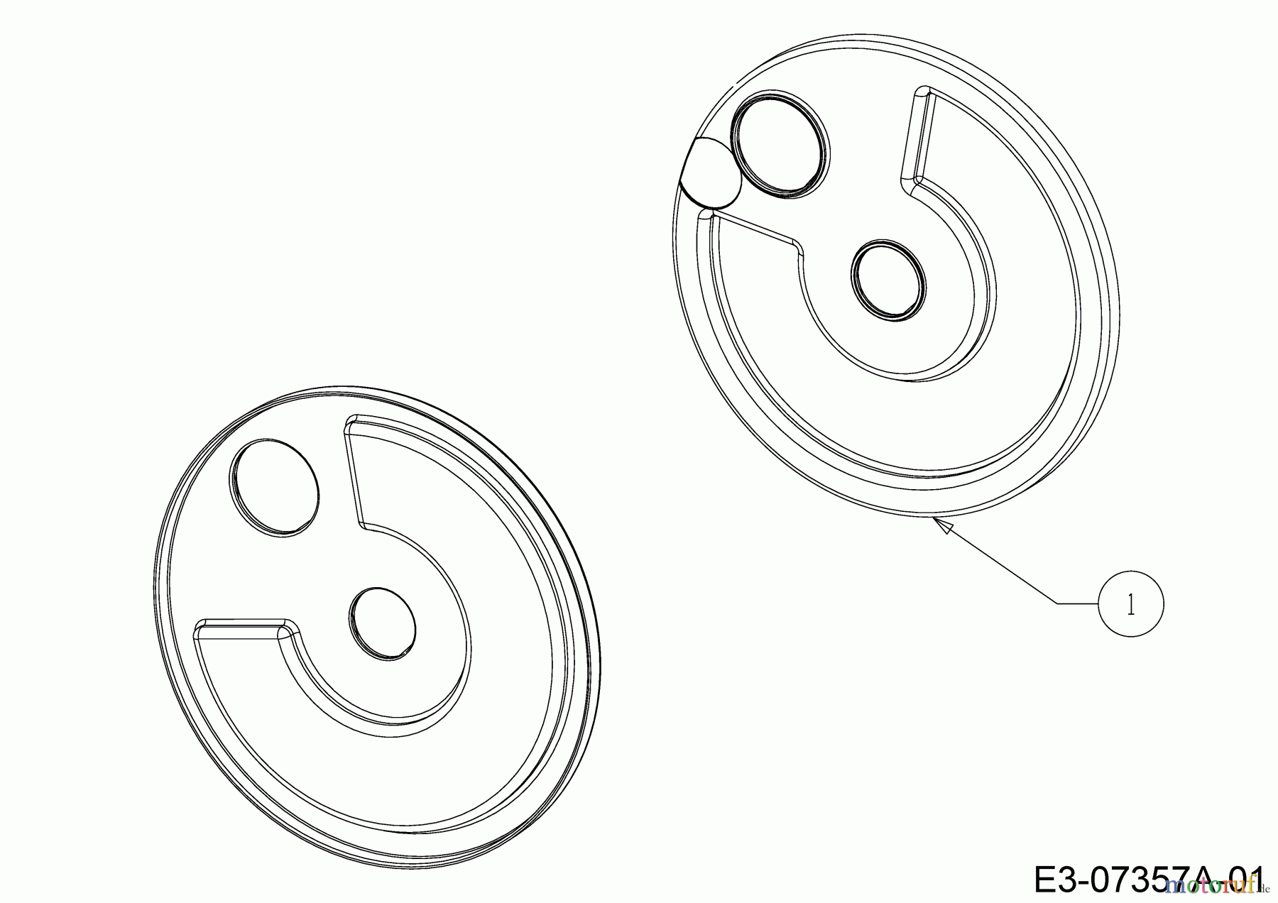 Cub Cadet Motormäher mit Antrieb LM2 DR46S 12CBTQKC603 (2020) Radabdeckungen