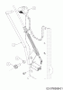 Cub Cadet LR1 MS76 13A726JD603 (2020) Ersatzteile Mähwerkseinschaltung