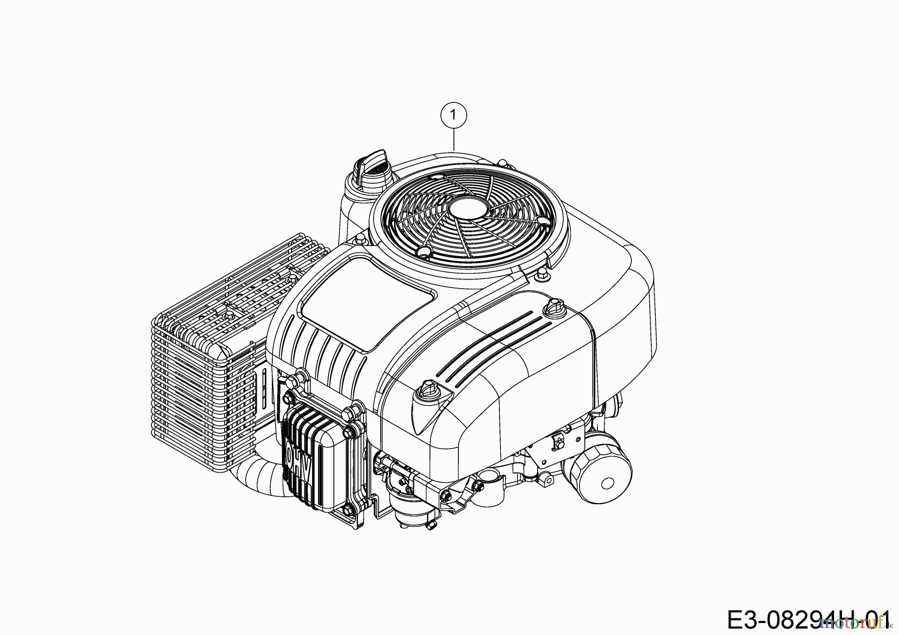 Cub Cadet Rasentraktoren LR2 NS76 13A221JD603 (2020) Motor