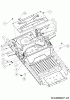 Cub Cadet XZ1 107 17DMCACS603 (2020) Ersatzteile Sitzplatte, Trägerplatte Tank