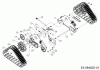 Cub Cadet 730 HD TDE 31AY77KZ603 (2019) Ersatzteile Raupenantrieb