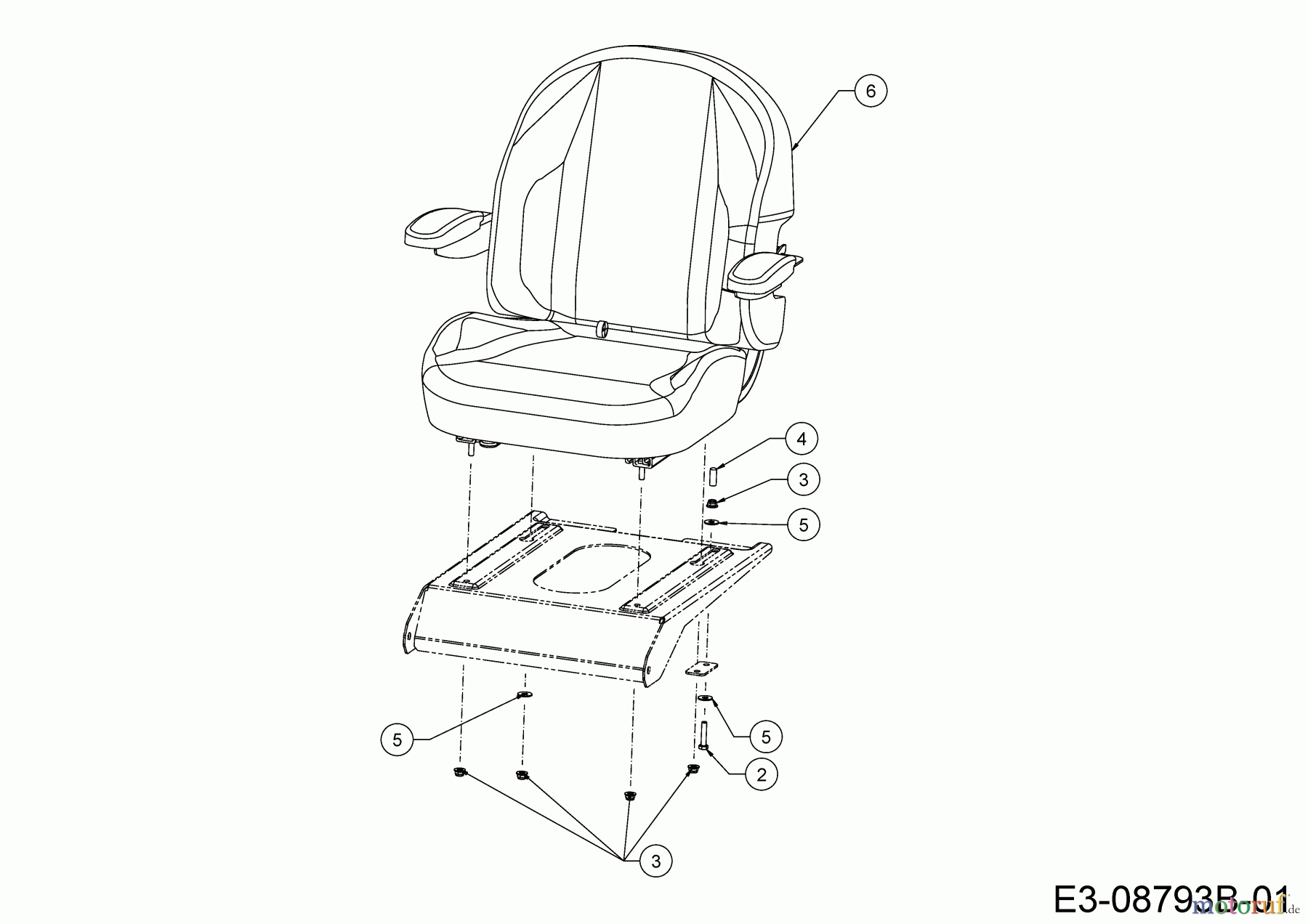 Cub Cadet Zero Turn XZ5 L107 17AAEACS603 (2020) Sitz