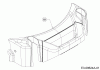 Cub Cadet LM3 ER53 12AQC6J4603  (2020) Ersatzteile Abdeckung Vorderachse