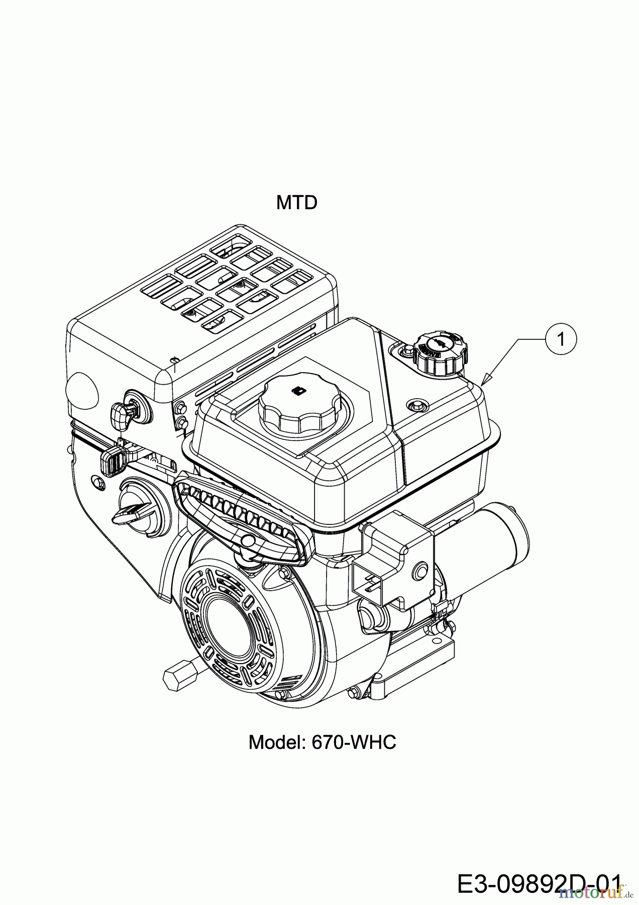 Cub Cadet Schneefräsen XS2 61 SWE 31BW53LR603 (2020) Motor MTD
