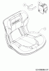 Cub Cadet XT1 OS96 13B8A1CF603 (2020) Ersatzteile Sitz
