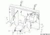 Cub Cadet XT3 QR95 13BFA5CB603 (2020) Ersatzteile Anschlag Batterieabdeckung, Sperrklinken Grasfangsack