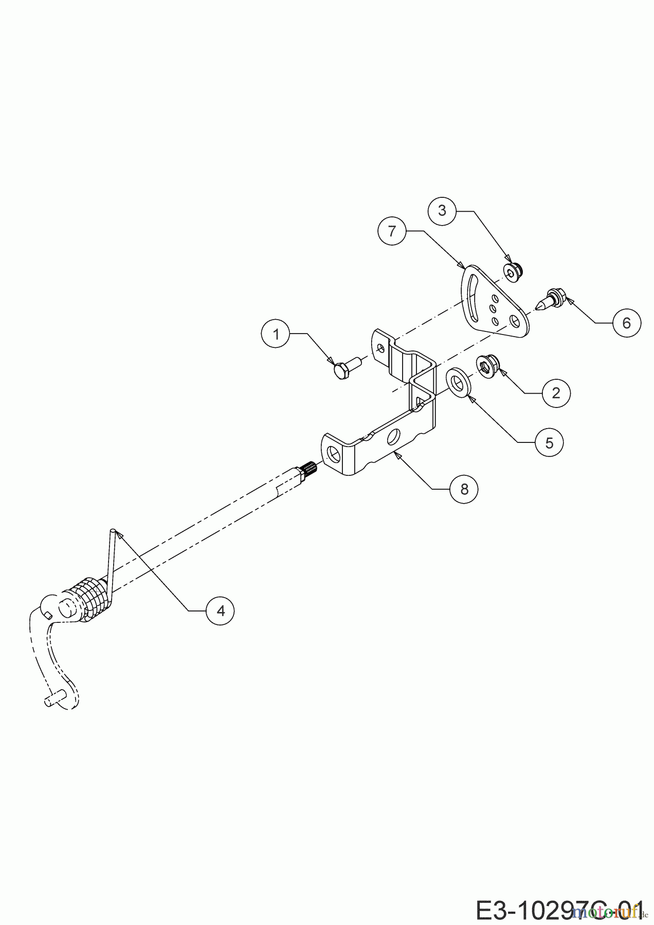 Cub Cadet Schneefräsen XS2 61 SWE 31AW5BLR603 (2021) Schalthebel