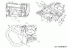 Cub Cadet XZ5 L107 17AAEACS603 (2020) Ersatzteile Halteplatten Rahmen