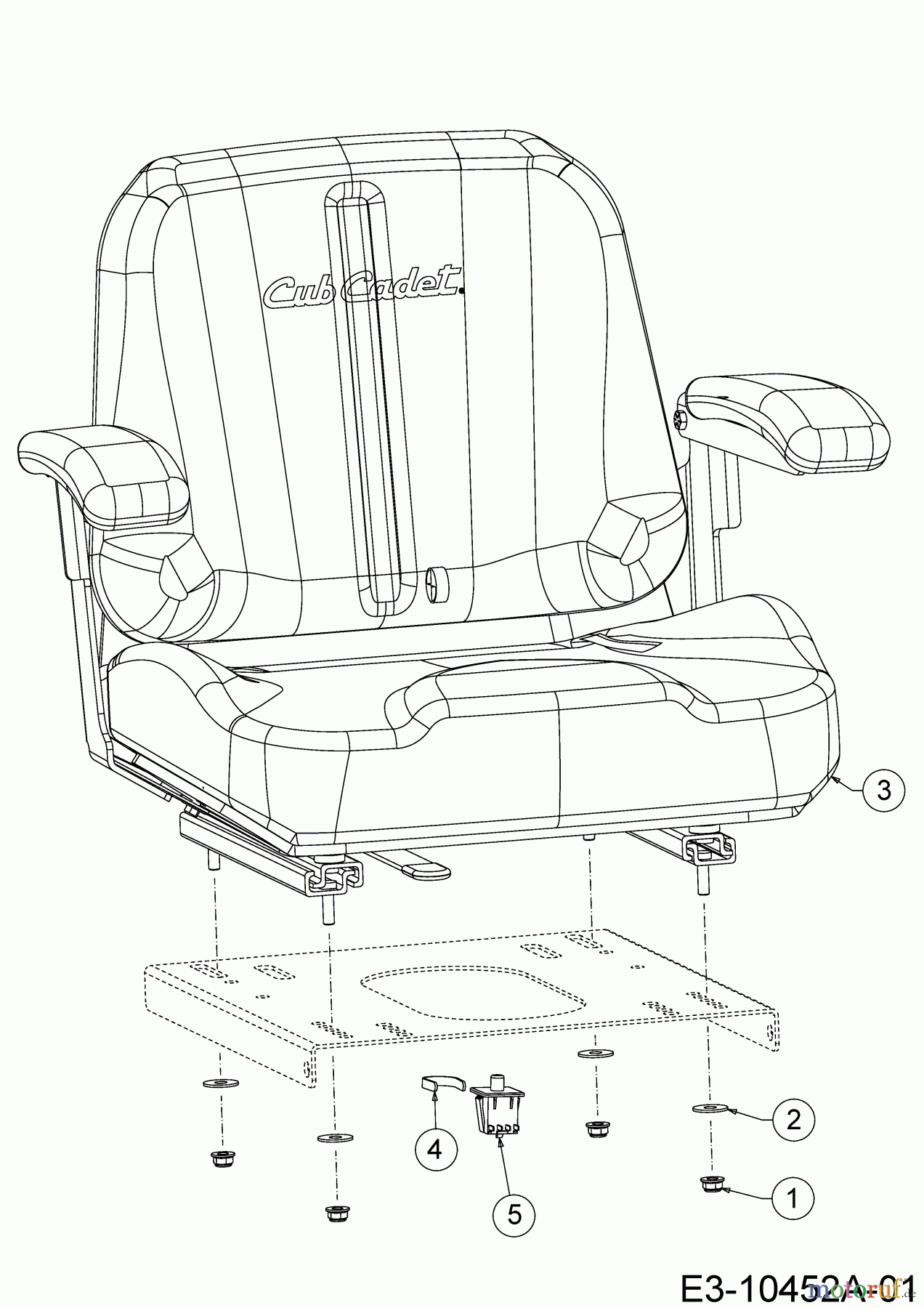 Cub Cadet Zero Turn XZ1 127 17CICACQ603 (2019) Sitz
