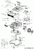 Cub Cadet XR3 3000 22CSBAAD603 (2020) Ersatzteile Elektromotore, Gehäuse, Messer, Räder