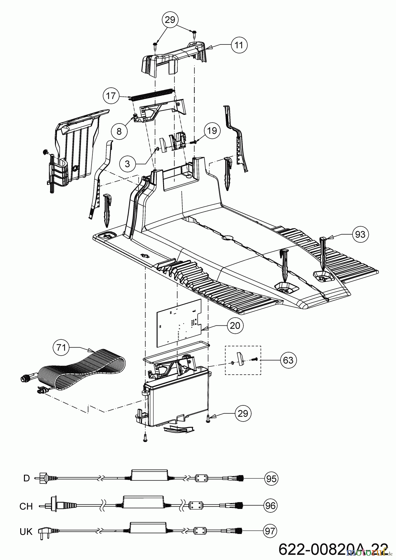 Cub Cadet Mähroboter XR5 3000 22AKJEFA603 (2022) Basisstation