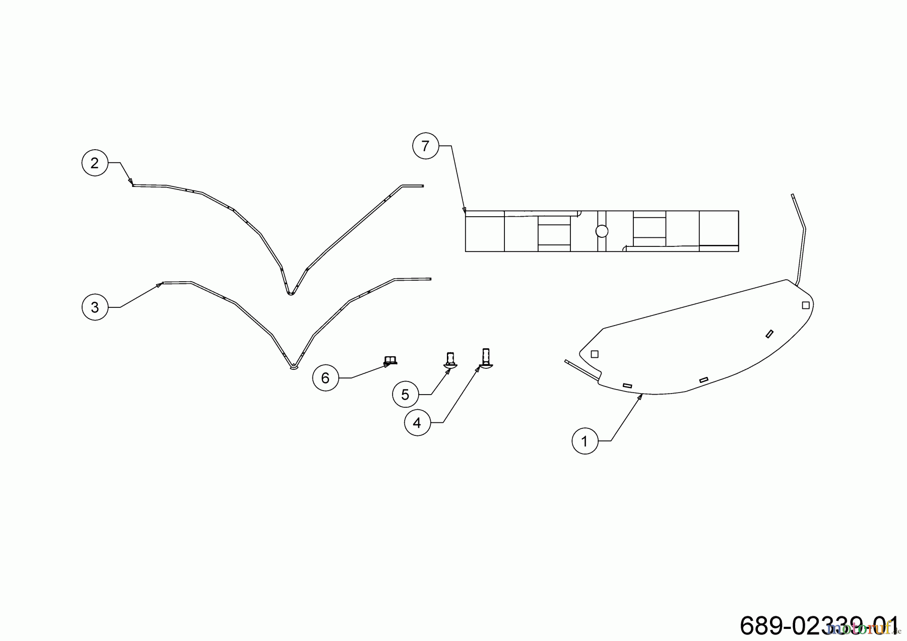 Cub Cadet Zero Turn XZ8 S122 ULTIMA 47AICAB6603 (2023) Mulch Kit