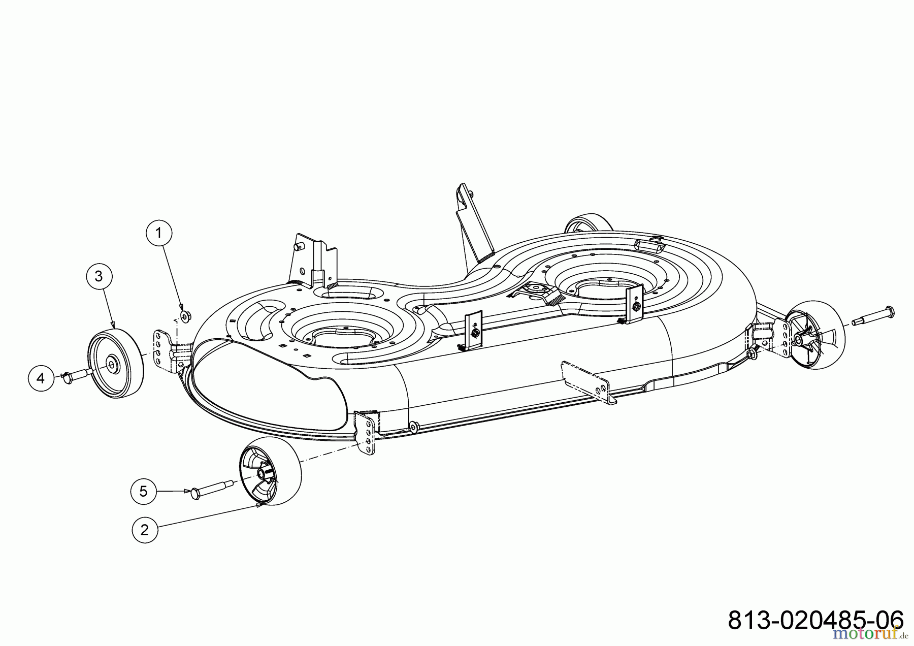 Cub Cadet Rasentraktoren XT2 PS117 13AJA1TT603 (2022) Räder Mähwerk