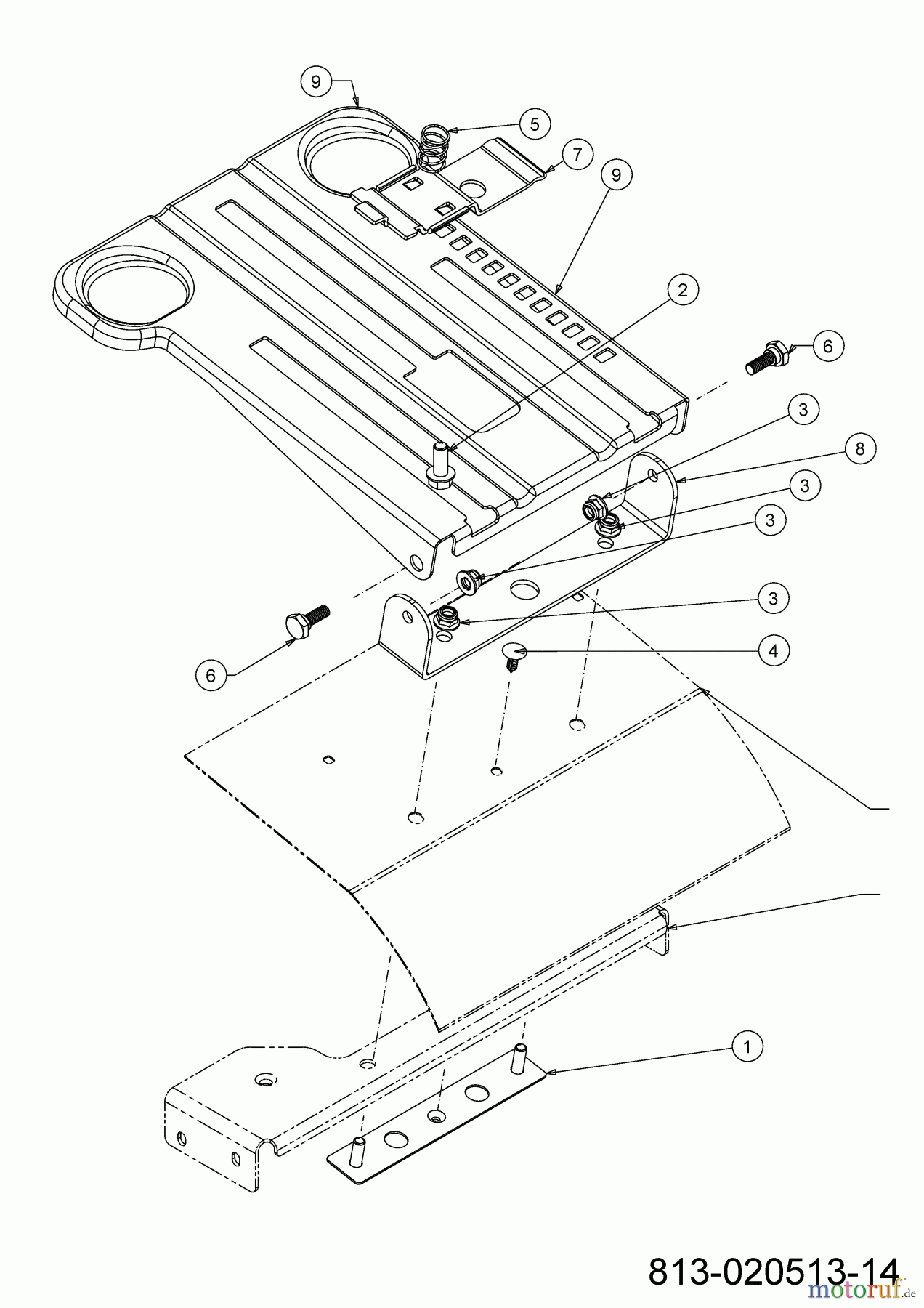 Cub Cadet Rasentraktoren XT2 PS117 13AJA1TT603 (2023) Sitzträger