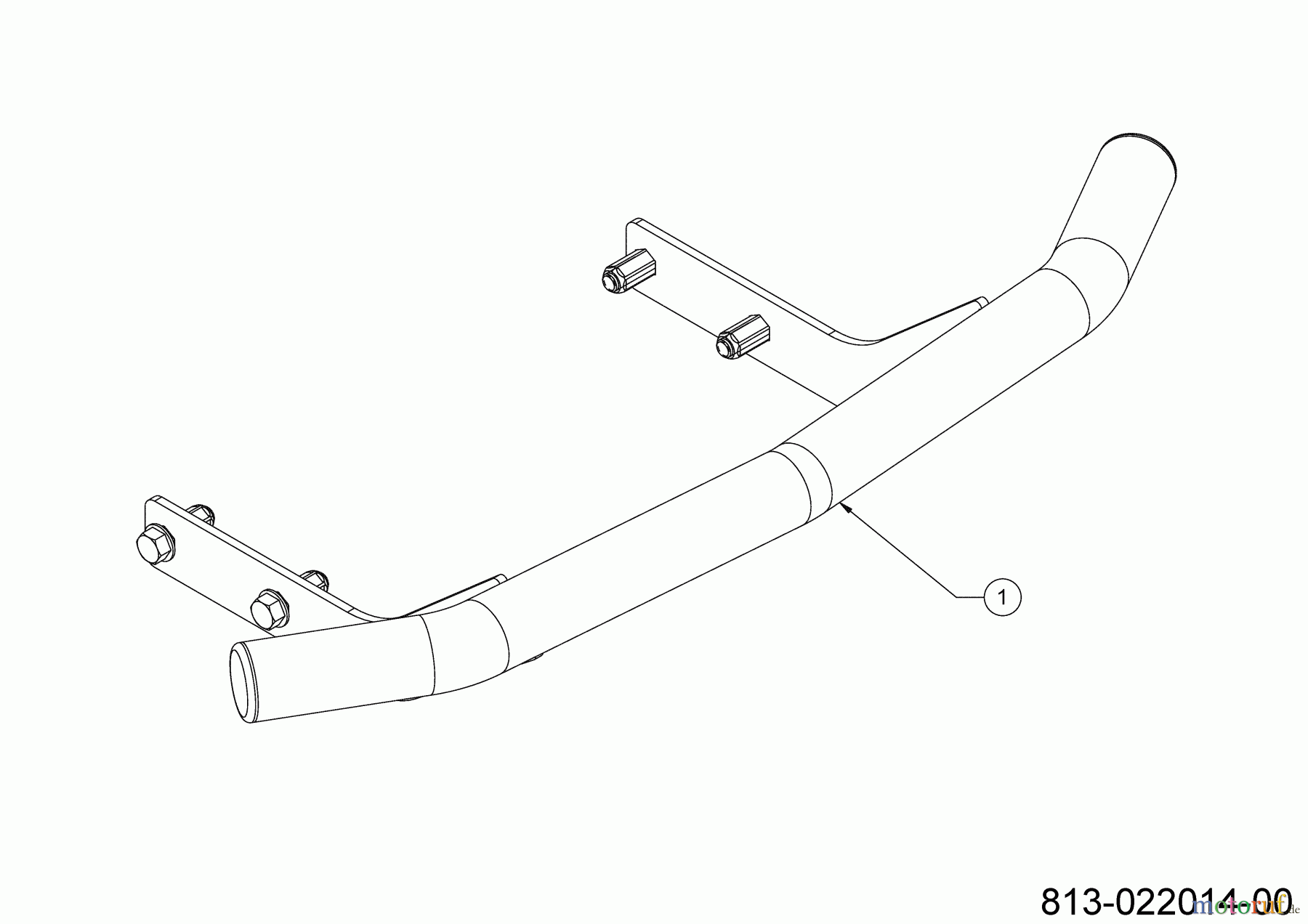Cub Cadet Rasentraktoren XT2 PS117 13AJA1TT603 (2022) Stoßstange
