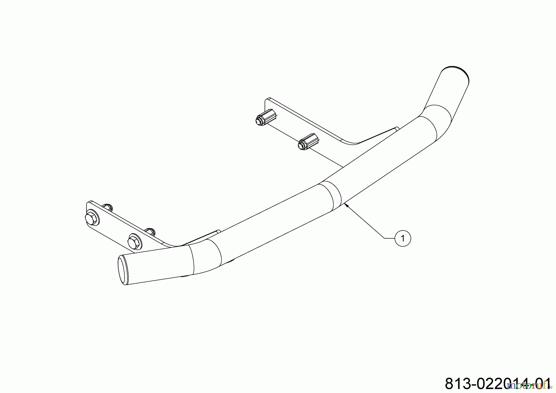Cub Cadet Rasentraktoren XT2 PS117 13AJA1TT603 (2023) Stoßstange