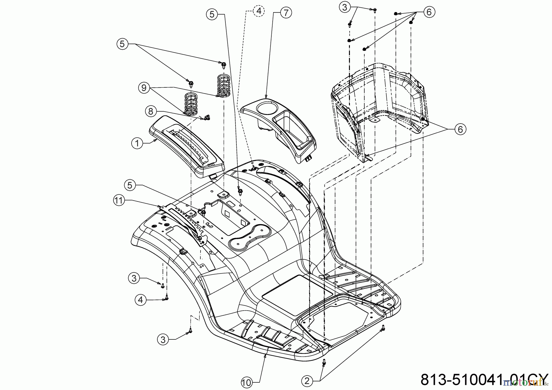  Cub Cadet Rasentraktoren XT2 PS117 13AJA1TT603 (2023) Sitzwanne