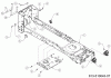 Cub Cadet XT1 OS96 13C8A1CF603 (2021) Ersatzteile Rahmen