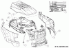 Cub Cadet XT1 OS96 13C8A1CF603 (2021) Ersatzteile Motorhaube C-Style