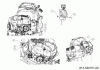 Cub Cadet XT2 PS117 13AJA1TT603 (2022) Ersatzteile Choke- und Gaszug