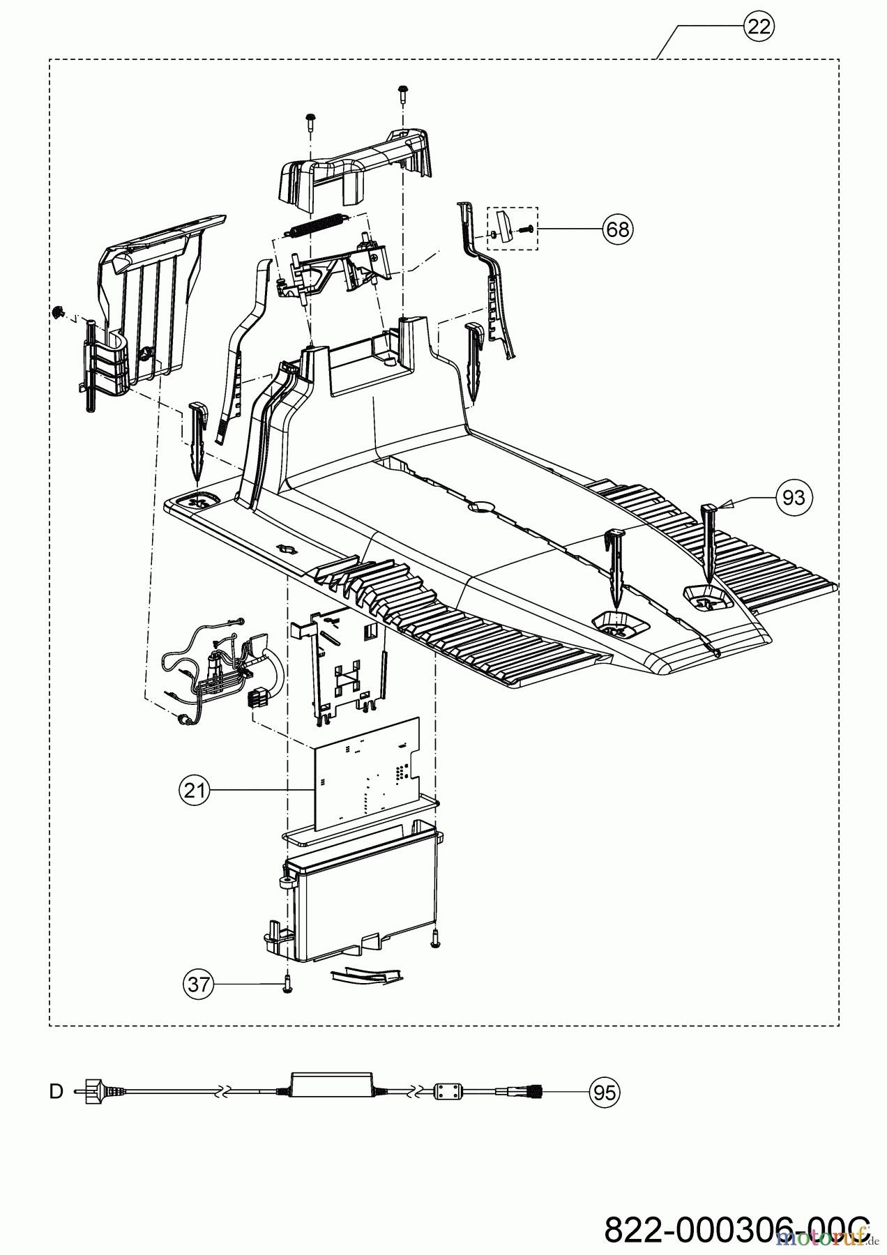Cub Cadet Mähroboter XR5 2000 22AKHEFA603 (2021) Basisstation