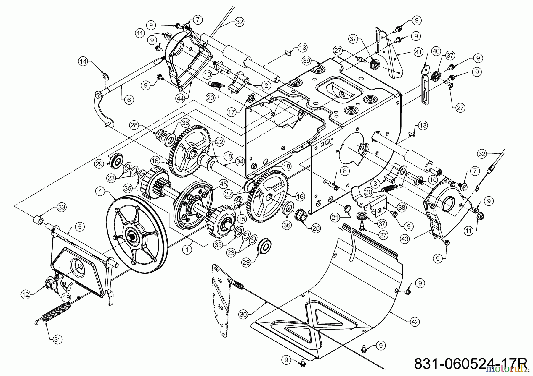 Cub Cadet Schneefräsen XS2 61 SWE 31AW5BKR603 (2024) Fahrantrieb