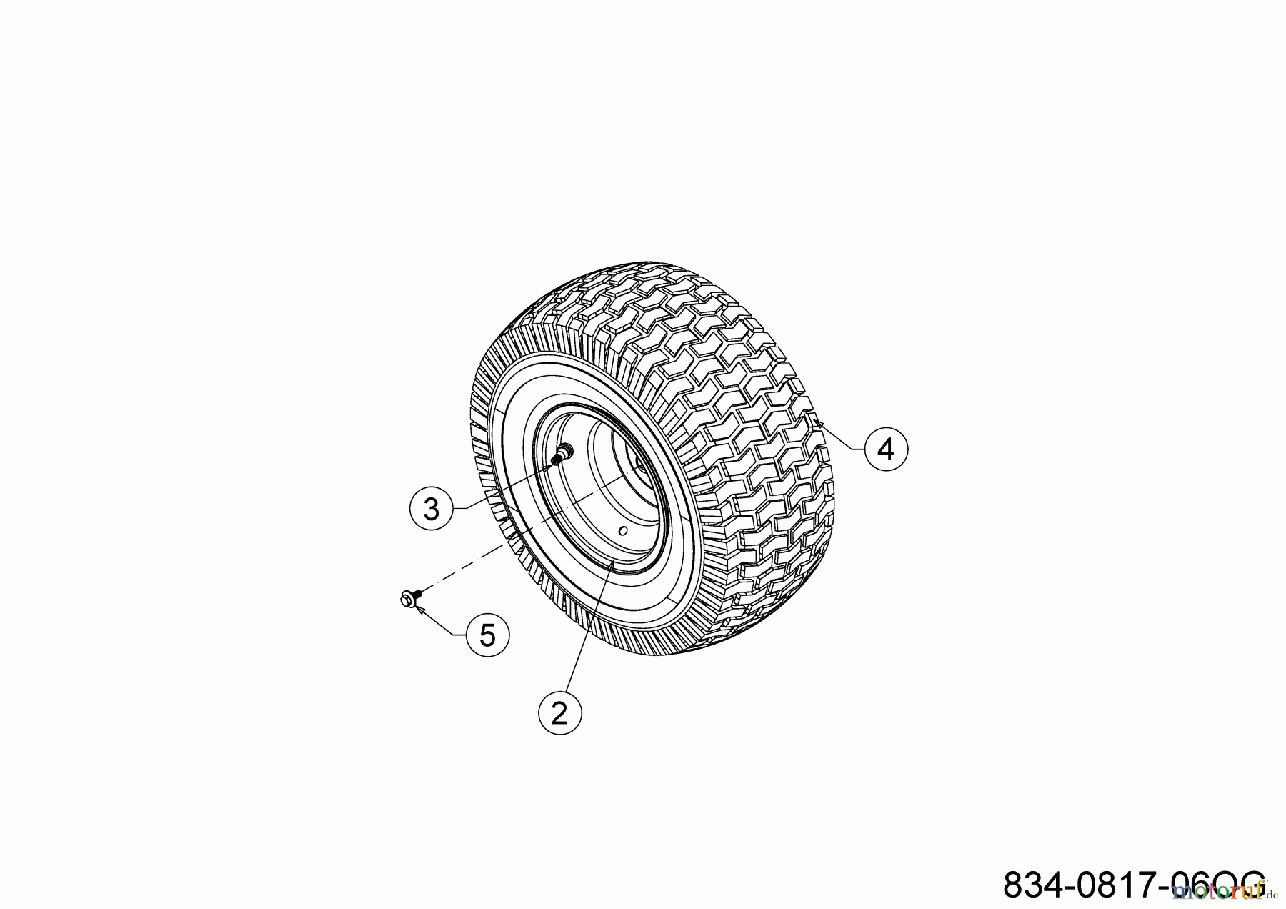 Cub Cadet Rasentraktoren LT1 NR92 13AB77DE603 (2022) Räder hinten