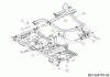 Cub Cadet XZ6 S127 17AIGGY2603 (2023) Ersatzteile Rahmen