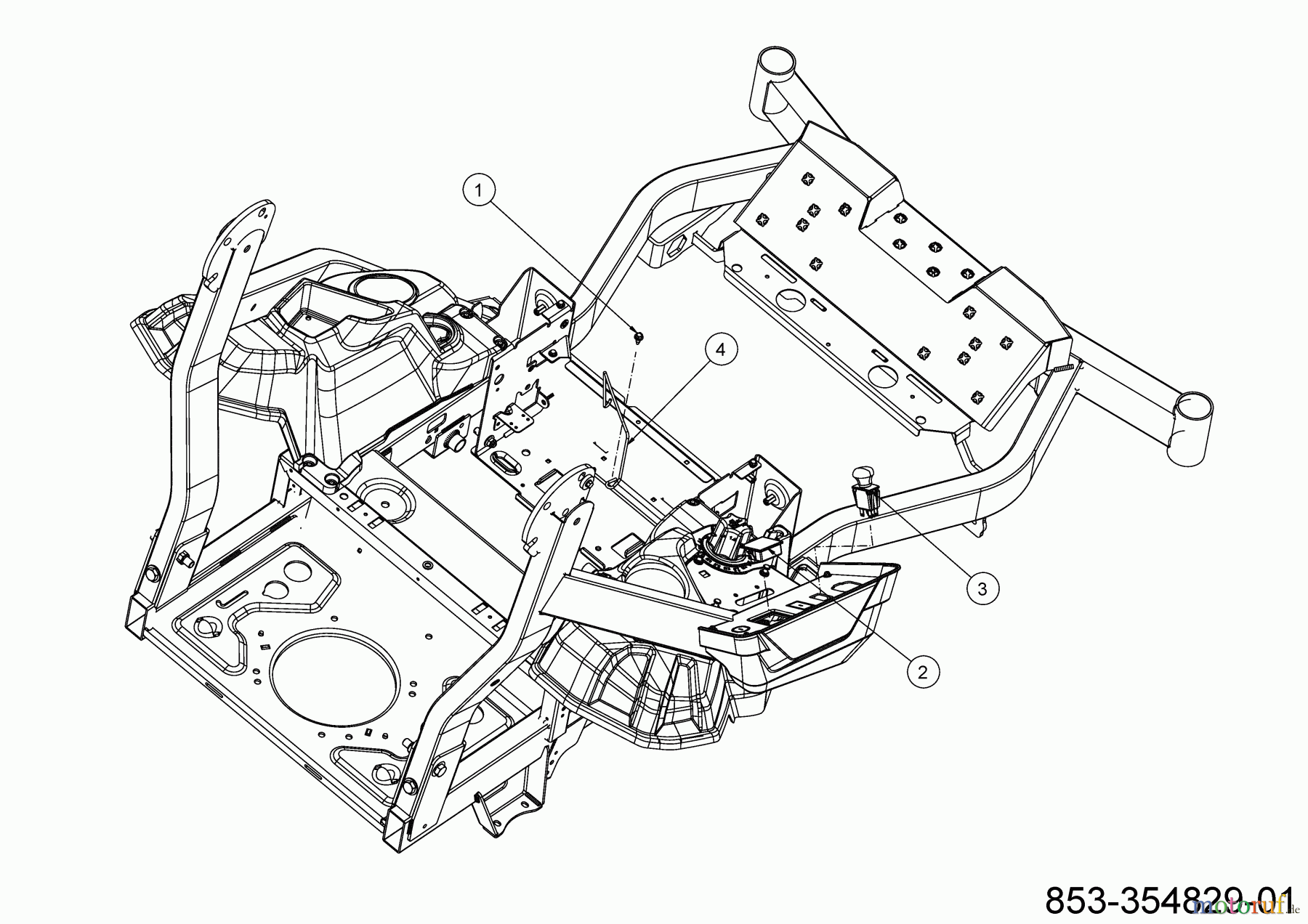 Cub Cadet Zero Turn XZ7 L122 ULTIMA 47AIAAA6603 (2023) Elektroteile