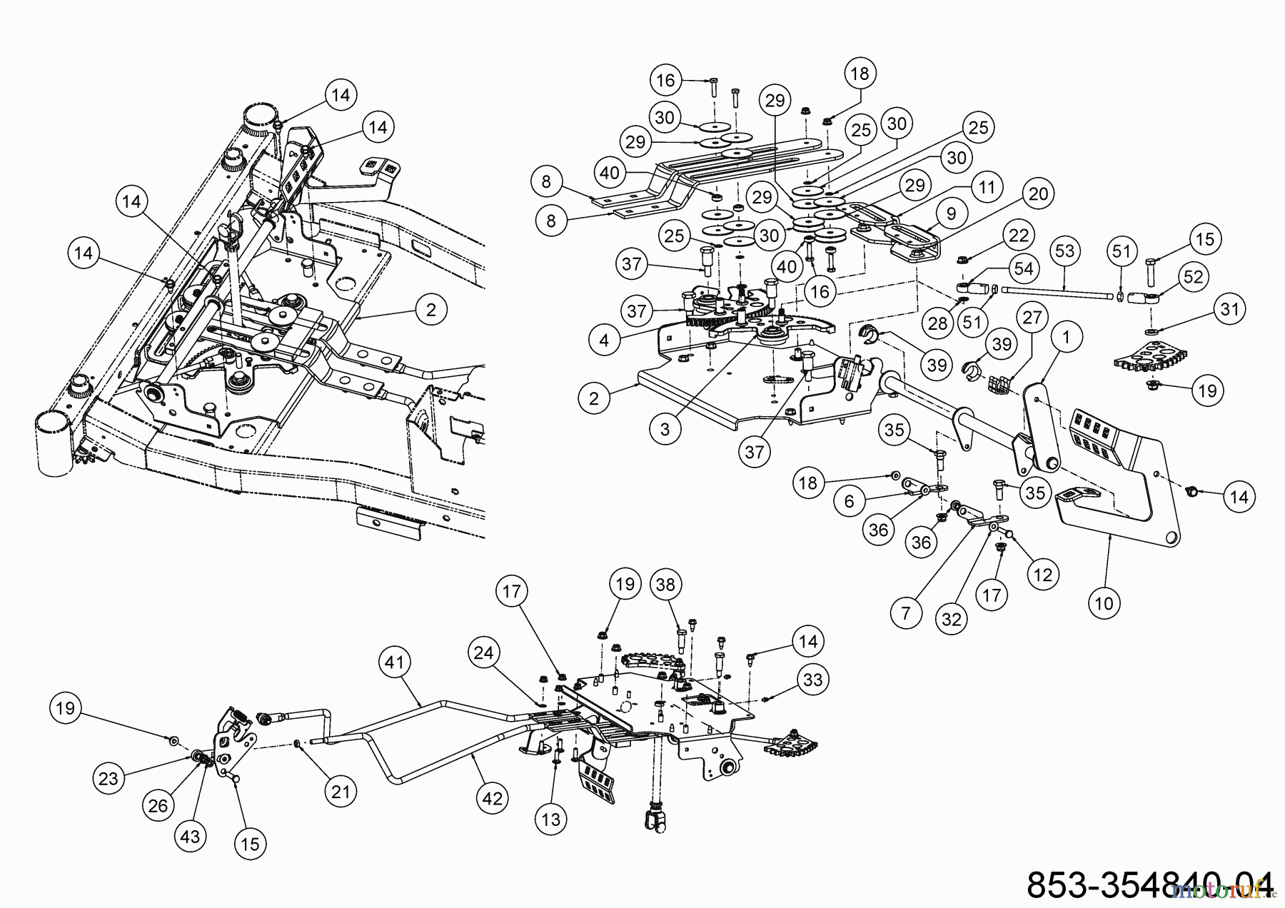Cub Cadet Zero Turn XZ6 S127 17AIGGY2603 (2023) Lenkung