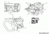 Cub Cadet XZ6 S107 17AAGBYE603 (2022) Ersatzteile Halteplatten Rahmen