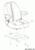 Cub Cadet XZ8 S122 ULTIMA 47AICAB6603 (2023) Ersatzteile Sitz