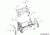 Cub Cadet LM2 DR46S 12EBTQKC603 (2022) Ersatzteile Abdeckung hinten, Holmbraketten