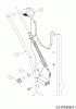 Cub Cadet LR2 MS76 13A721JD603 (2021) Ersatzteile Mähwerkseinschaltung