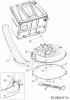 Cub Cadet LR2 MR76 13A721HD603 (2021) Ersatzteile Auswurfschacht, Deflektor, Messer
