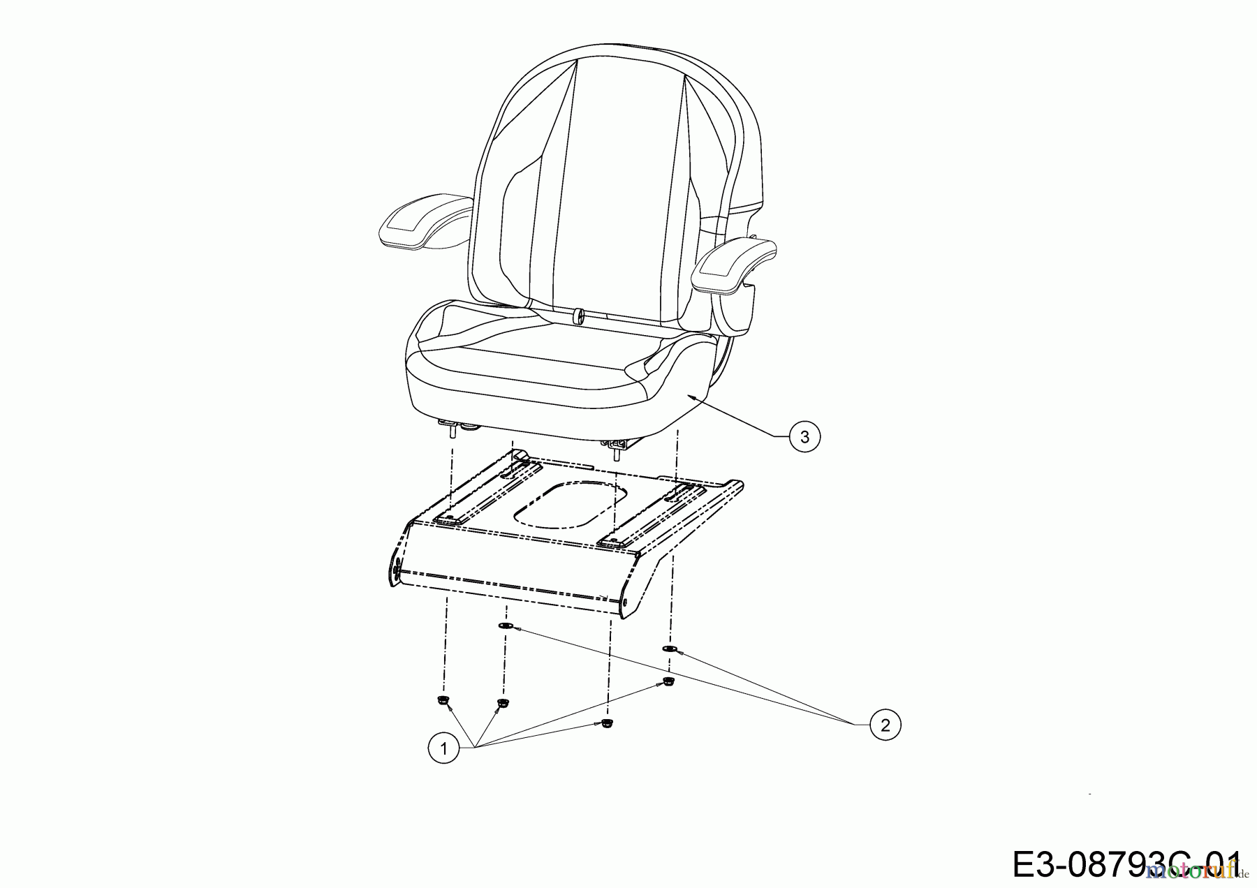 Cub Cadet Zero Turn XZ5 L137 17AIEACI603 (2021) Sitz