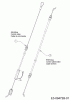 Cub Cadet LM2 DR46ES 12ECTQS7603 (2023) Ersatzteile Bremszug, Schaltzug