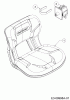 Cub Cadet XT1 OS96 13C8A1CF603 (2021) Ersatzteile Sitz