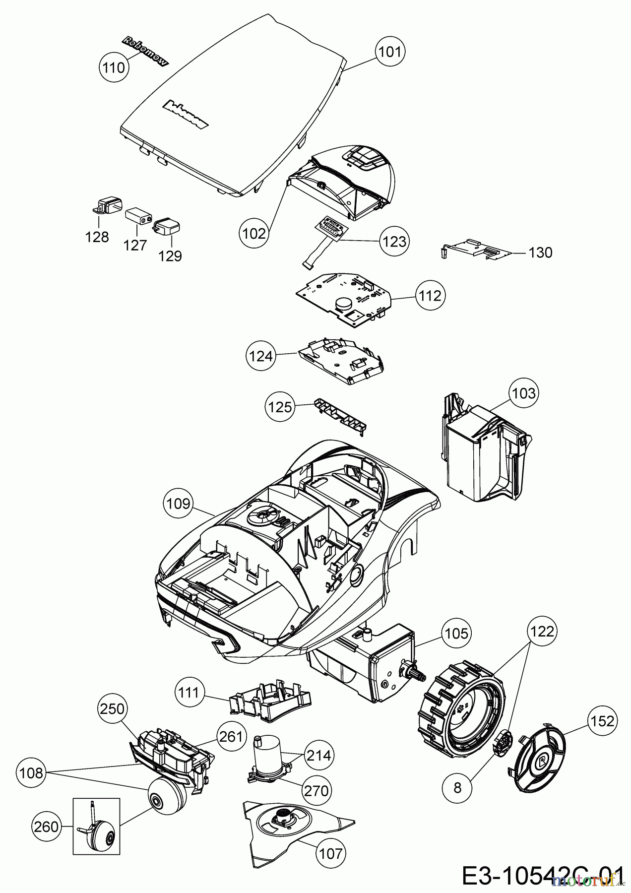 Robomow Mähroboter RC312 PRO S 22CCFAFD619 (2020) Grundgerät
