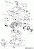 Robomow RS615U (Black) 22BSBB-A619 (2019) Ersatzteile Elektromotore, Gehäuse, Messer, Räder
