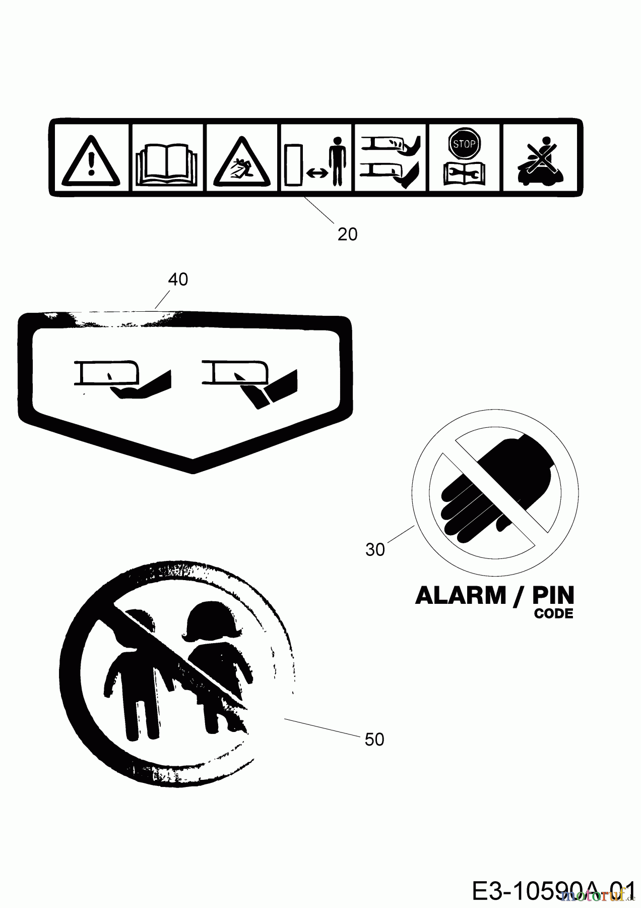 Robomow Mähroboter RX50U 22AXGAAD619 (2020) Aufkleber