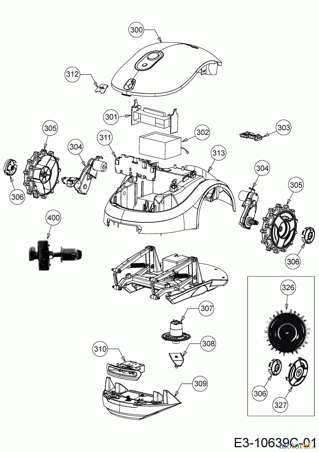 Robomow Mähroboter RX50 PRO S 22BXGAKD619 (2020) Grundgerät